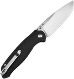 CJRB Aes Linerlock Black G10 Folding AR-RPM9 Drop Point Pocket Knife 1938BK