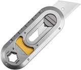 CJRB Breeze Slide Lock Yellow Aluminum & Stainless Steel Utility Multi-Tool Pocket Knife 1941GGN