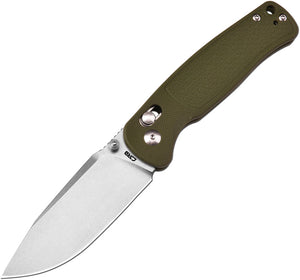 CJRB Shale Crossbar Lock Green G10 Folding AR-RPM9 Pocket Knife 1943GN