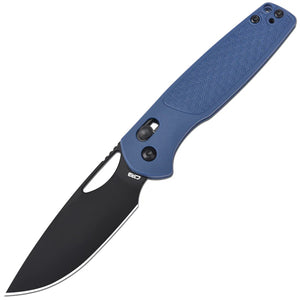 CJRB Acacia Crossbar Lock Blue FRN Folding Black AR-RPM9 Steel Pocket Knife 1952BBU