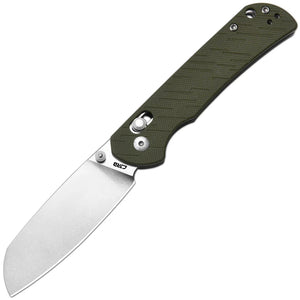 CJRB Lyrid Crossbar Lock Green G10 Folding AR-RPM9 Pocket Knife 1953GN