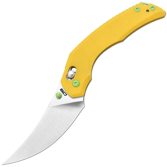 CJRB Nanner Crossbar Lock Yellow G10 Folding AR-RPM9 Pocket Knife 1955YE