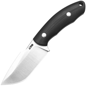 CJRB Mutt Black G10 AR-RPM9 Fixed Blade Knife w/ Belt Sheath 1958BK