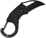 CJRB Anansi Linerlock Blackout G10 Folding AR-RPM9 Hawkbill Pocket Knife 1964BBK