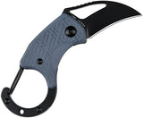 CJRB Anansi Linerlock Blue-Gray G10 Folding AR-RPM9 Hawkbill Pocket Knife 1964BBU
