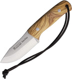 Joker Gran Erizo Olive Wood 1.4116 Stainless Fixed Blade Knife w/ Sheath CO145