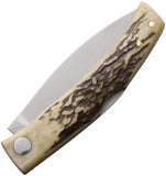 Joker Becada Lockback Stag Bone Folding 14C28N Sandvik Pocket Knife NC153