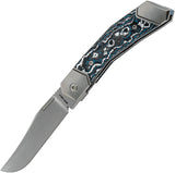 Jack Wolf Knives Bionic Jack Framelock Frost Carbon Fiber Folding S90V Knife 54177