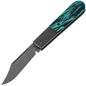 Jack Wolf Knives Big Bro Jack Oz Green Kirinite & Titanium Folding S90V Pocket Knife 54227