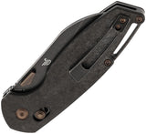 Kansept Knives Model 6 Crossbar Lock Carbon Fiber Folding S35VN Pocket Knife 1022V1