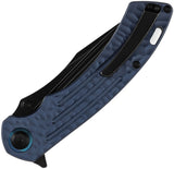 Kansept Knives Pretatout Linerlock Purple Aluminum Folding S35VN Pocket Knife K1032A6