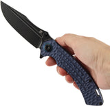 Kansept Knives Pretatout Linerlock Purple Aluminum Folding S35VN Pocket Knife K1032A6