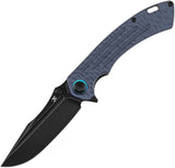 Kansept Knives Pretatout Linerlock Purple Aluminum Folding S35VN Pocket Knife K1032A6