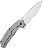 Kansept Knives Havorn Framelock Titanium & Rose Carbon Fiber Folding S35VN Knife 1069A2