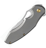 Kansept Knives Echis Framelock Bronze Titanium Folding S35VN Pocket Knife 1071A2