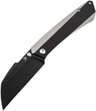 Kansept Knives Contra Framelock Black & Gray Titanium Folding CPM-S90V Pocket Knife 1139A2
