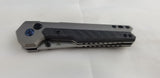 Kansept Knives EDC Tac Button Lock Titanium/CF Folding CPM-S35VN Knife 2009A2