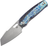 Kansept Knives Orlok Linerlock Lightning Strike Titanium Folding S35VN Pocket Knife 2111A3