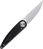 Kansept Knives Symétrix Framelock Black Titanium Folding S35VN Pocket Knife K2141A1