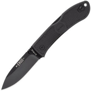KA-Bar Dozier Hunter Lockback Black Folding S35VN Drop Pt Pocket Knife 4062S35