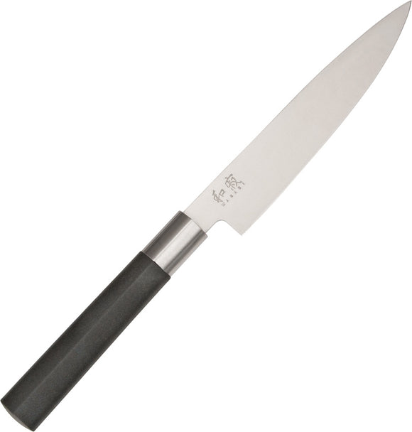 Kai USA Utility Black Polypropylene Stainless Fixed Blade Knife 6715U