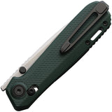 KARBON Terminal Crossbar Lock OD Green G10 Folding 14C28N Pocket Knife B125