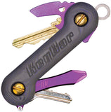 KeyBar KeyBar Purple Camo Carbon Fiber Car & House Key Holding Multi-Tool 275