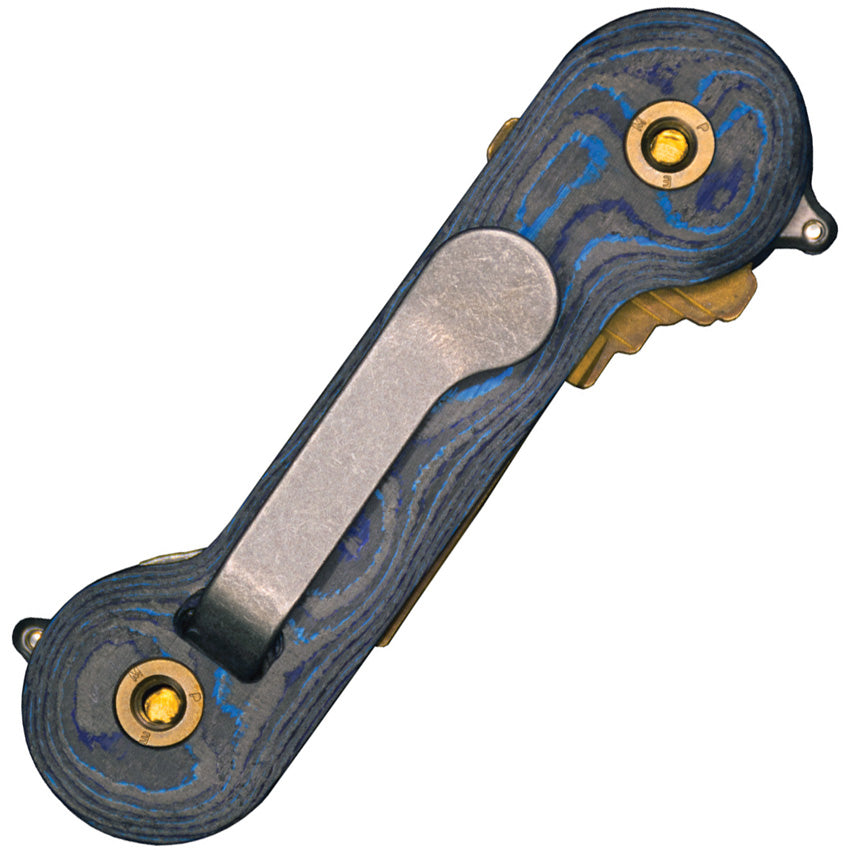 KeyBar KeyBar Blue Camo Carbon Fiber Key Holding Multi-Tool 276 ...