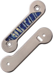 KeyBar KeyBar Titanium & Blue Mammoth Tooth Key Holding Multi-Tool 280