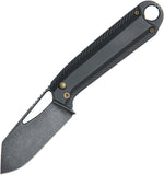 Ketuo Ventr V4 BK/SW Button Linerlock Blackout Titanium Folding Bohler M390 Pocket Knife M0111