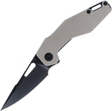 Ketuo Woody W/B Linerlock White G10 Folding 14C28N Pocket Knife M0116