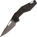 Ketuo Woody PEI/P Linerlock PEI Ultem Folding 14C28N Pocket Knife M0118