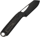 Ketuo Ventr V3 BK/SW Button Linerlock Blackout Carbon Fiber Folding 154CM Pocket Knife M0125