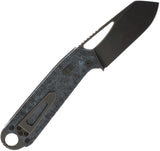 Ketuo Ventr V3 BL/SW Button Linerlock Blue Carbon Fiber Folding 154CM Pocket Knife M0127