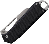 Ketuo Ventr Button Lock & Linerlock Black G10 Folding 14C28N Pocket Knife M018