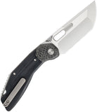 Ketuo Yakuza BL/S Linerlock Black G10 & Carbon Fiber Folding 14C28N Pocket Knife M059