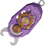 Ketuo Beetle Folder Purple Crystallized Titanium M390 Pocket Knife M079