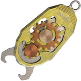 Ketuo Beetle Folder Gold Crystallized Titanium M390 Pocket Knife M081