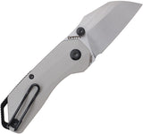 Ketuo Rhapsody V2 GY/S Button Lock Gray G10 Folding 14C28N Pocket Knife M090