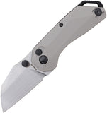 Ketuo Rhapsody V2 GY/S Button Lock Gray G10 Folding 14C28N Pocket Knife M090