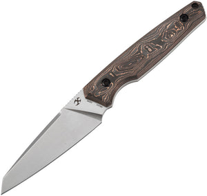Kansept Knives Parr Copper Foil Carbon Fiber CPM-S35VN Fixed Blade Knife KG011A2