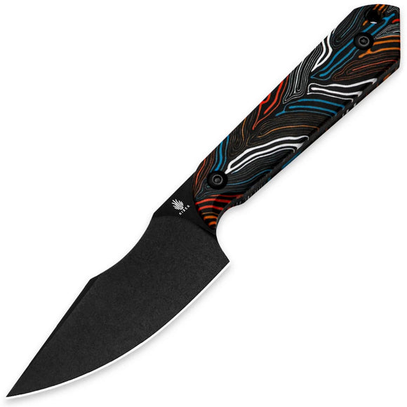 Kizer Cutlery Harpoon Mini Multi-Color G10 CPM-3V Steel Fixed Blade Knife 1040S6