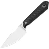 Kizer Cutlery Mini Harpoon Carbon Fiber Bohler M390 Fixed Blade Knife 1040S8