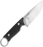 Kizer Cutlery Cabox Black G10 154CM Fixed Blade Knife w/ Sheath 1048C1