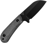 Kizer Cutlery Deckhand Blackout Micarta & G10 D2 Steel Fixed Blade Knife 1062A2