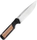 Kizer Cutlery Militaw Black G10 & Natural Micarta Nitro-V Fixed Blade Knife 1067A2