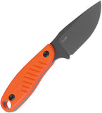 Kizer Cutlery Hare Orange G10 D2 Steel Fixed Blade Knife w/ Sheath 1077A1