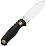 Kizer Cutlery Drop Bear Fix 3 Black G10 14C28N Sandvik Fixed Blade Knife w/ Sheath 1101A1