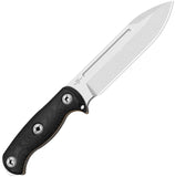 Kizer Cutlery Drop Bear Fix 7 HexShox Black Micarta AEB-L Fixed Blade Knife w/ Sheath 1103HSD1