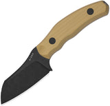 Kizer Cutlery Bulldog Fix Brown G10 14C28N Fixed Blade Knife w/ Sheath 1116A2